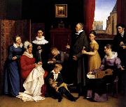 BEGAS, Carl the Elder The Begas Family painting